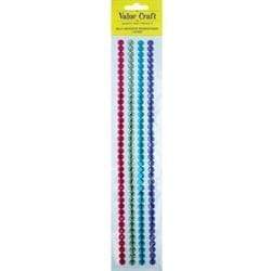 AussieSuperStore Art & Craft Essentials Rhinestones MultiColour Rhinestones Stickers MultiColour | Craft Party Embellishment Decoration 9331468046349 VCR104